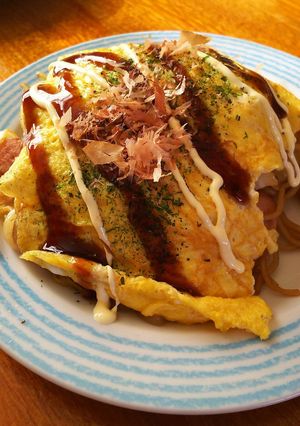 キャベツたっぷりオム焼きそば-レシピのメイン写真