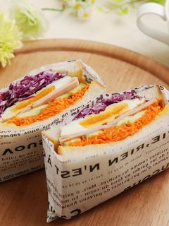 #わんぱくサンド-レシピのメイン写真