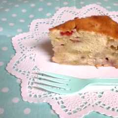 รูปของ いちごとばななのパウンドケーキ