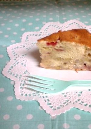 いちごとばななのパウンドケーキ-レシピのメイン写真