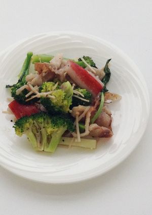 ブロッコリーのアジアン風炒め-レシピのメイン写真