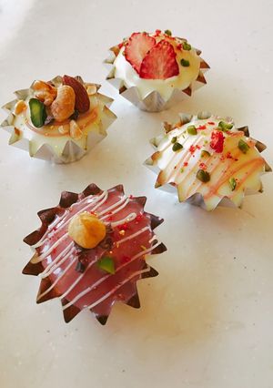 バレンタインカップケーキ-レシピのメイン写真