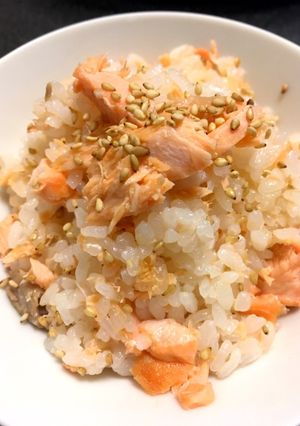 胡麻鮭ごはんを作る予定ではなかった-レシピのメイン写真