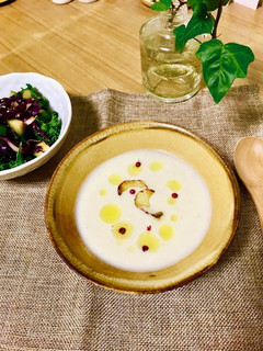 優しい味!きくいものポタージュ-レシピのメイン写真
