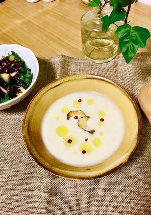 優しい味！きくいものポタージュ-レシピのメイン写真