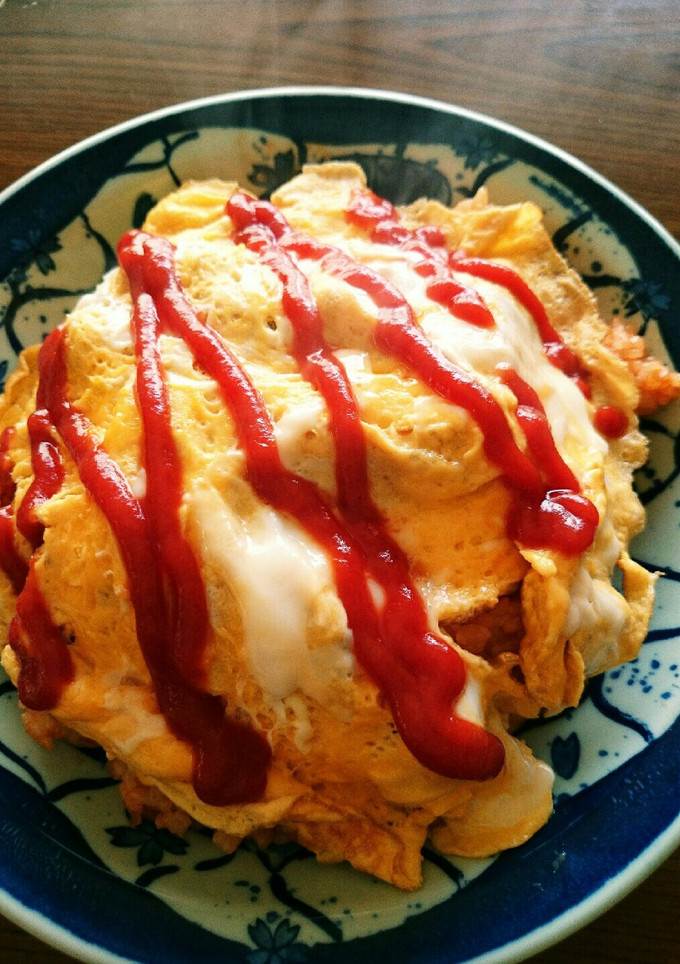 冷凍ご飯で わが家定番のオムライス-レシピのメイン写真