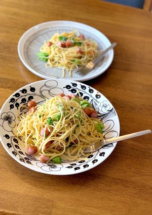 パナソニックビストロで作るあっさりパスタ-レシピのメイン写真
