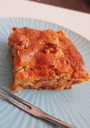 HCMで簡単♪りんごとくるみのケーキ-レシピのメイン写真