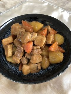 ★豚バラとじゃが芋の炒め煮★-レシピのメイン写真