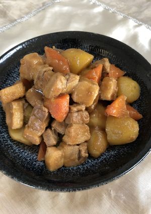 ★豚バラとじゃが芋の炒め煮★-レシピのメイン写真
