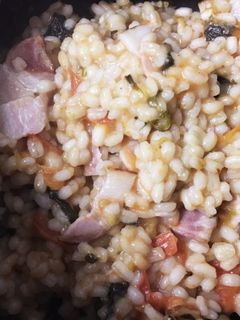 もち麦トマト炊き込みご飯!-レシピのメイン写真