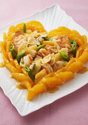 オレンジのホットサラダ-レシピのメイン写真