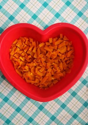 離乳食中期7ヶ月かぼちゃ保存用*°-レシピのメイン写真