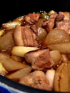 豚ばら大根とねぎのうま煮-レシピのメイン写真