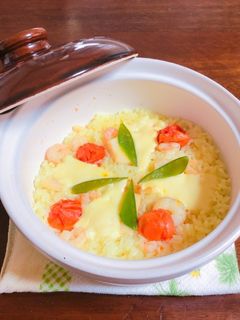 土鍋で作る簡単パエリア-レシピのメイン写真