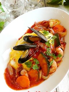 漁師風⁂煮込み野菜のオムライス-レシピのメイン写真