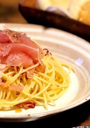 生ハムペペロンチーノ-レシピのメイン写真