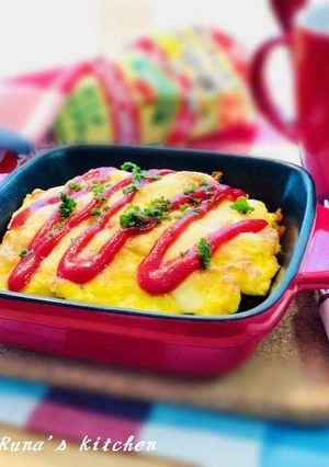 濃厚♬焼きオムチーズカレー-レシピのメイン写真