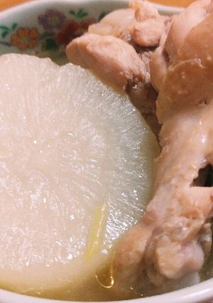 簡単おかず⭐手羽元大根塩煮込み♪圧力鍋で-レシピのメイン写真