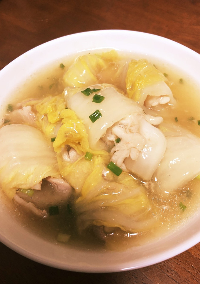 すぐでき！白菜と豚のクルクル巻き(中華餡-レシピのメイン写真