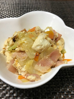 ☆豆腐の彩り炒り卵☆-レシピのメイン写真