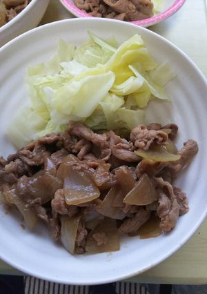 簡単焼き肉-レシピのメイン写真