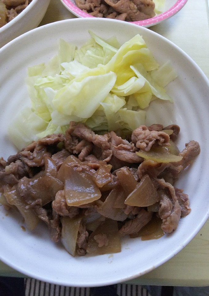 簡単焼き肉-レシピのメイン写真