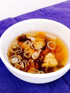 もずく酢でサンラータン風スープ-レシピのメイン写真