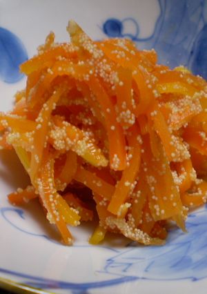 お弁当のおかずに　人参の真砂煮-レシピのメイン写真