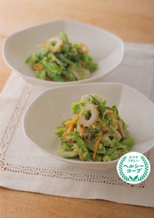 春野菜の枝豆あえ-レシピのメイン写真