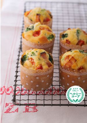 お食事ベジマフィン-レシピのメイン写真
