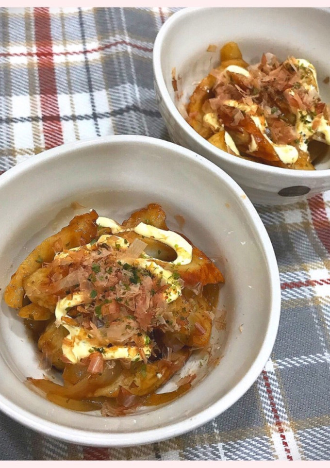 お弁当にも♪ちくわのお好み焼き風炒め-レシピのメイン写真