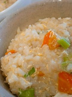 かんたん卵雑炊-レシピのメイン写真