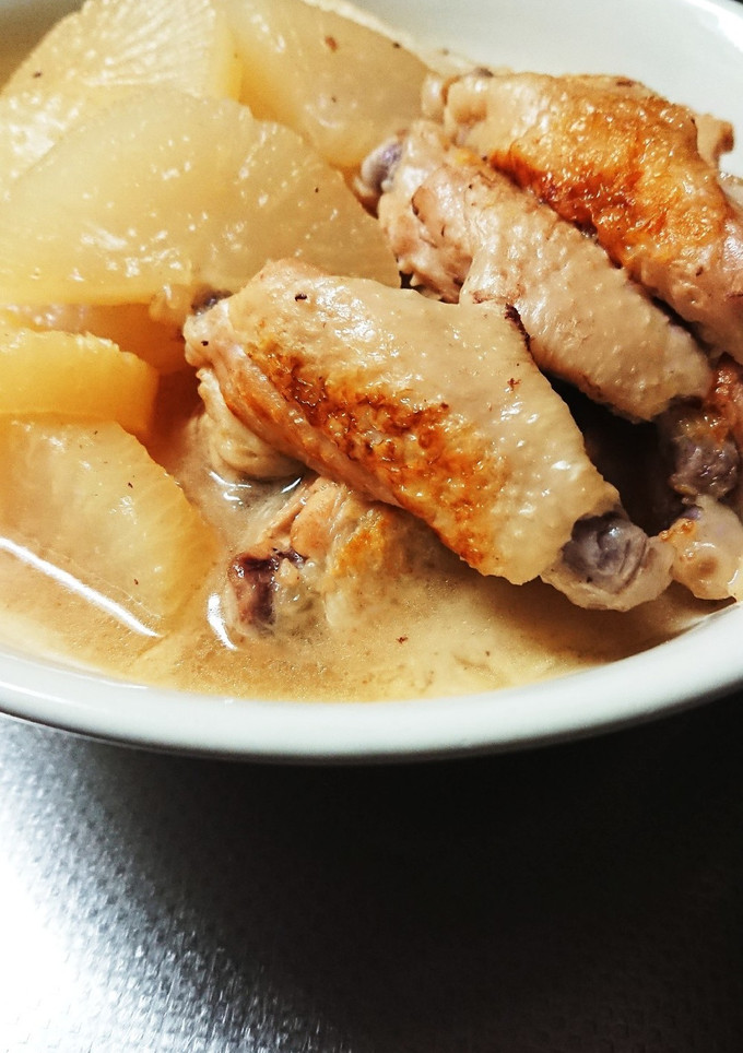 大根しみしみ♡手羽中の煮物-レシピのメイン写真