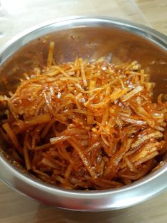 韓国風大根の和え物-レシピのメイン写真