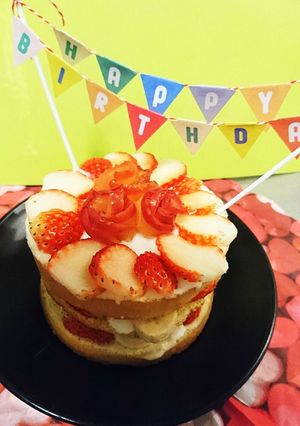 ☆わんちゃん☆バースデーケーキ☆-レシピのメイン写真