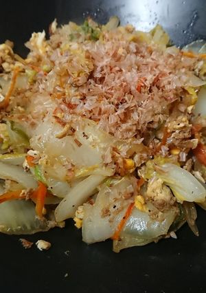 白菜チャンプルー☆シーチキンで簡単！-レシピのメイン写真