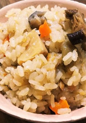 筑前煮アレンジ☆炊き込みご飯-レシピのメイン写真