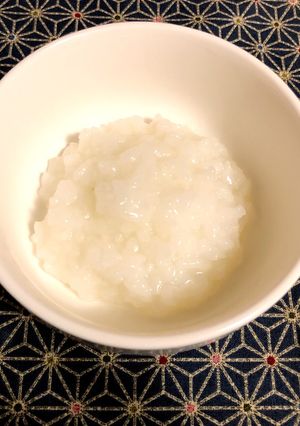離乳食 ごはんで5倍がゆよりちょい硬め-レシピのメイン写真