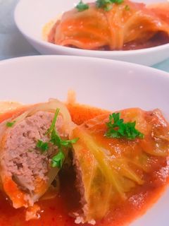 トロトロ!トマトソースのロールキャベツ-レシピのメイン写真