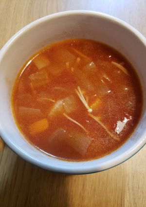トマト缶で簡単ミネストローネ-レシピのメイン写真