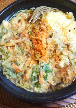天ぷら煮込み蕎麦-レシピのメイン写真