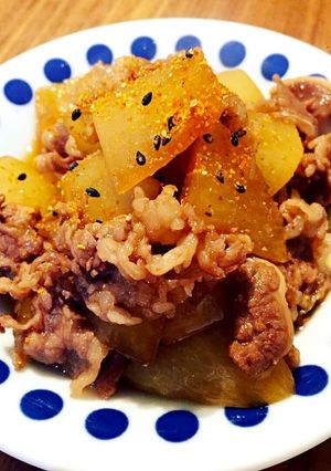 牛肉と大根のオイスター煮込み-レシピのメイン写真