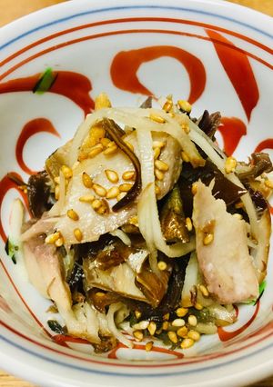 菊芋de塩鯖さっぱり小鉢-レシピのメイン写真