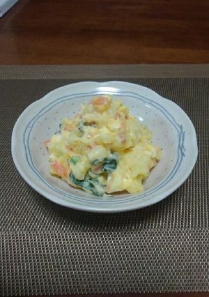 ポテトサラダ　クリームチーズ入り-レシピのメイン写真