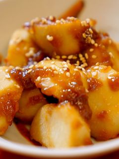 里芋のしょうが味噌和え-レシピのメイン写真