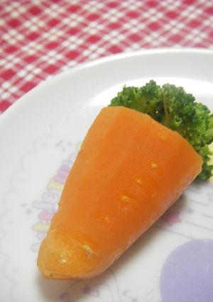 【キャラ弁】甘～い♡♥カワイイ♡♥人参-レシピのメイン写真