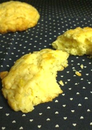 ホットケーキミックスでバナナスコーン-レシピのメイン写真