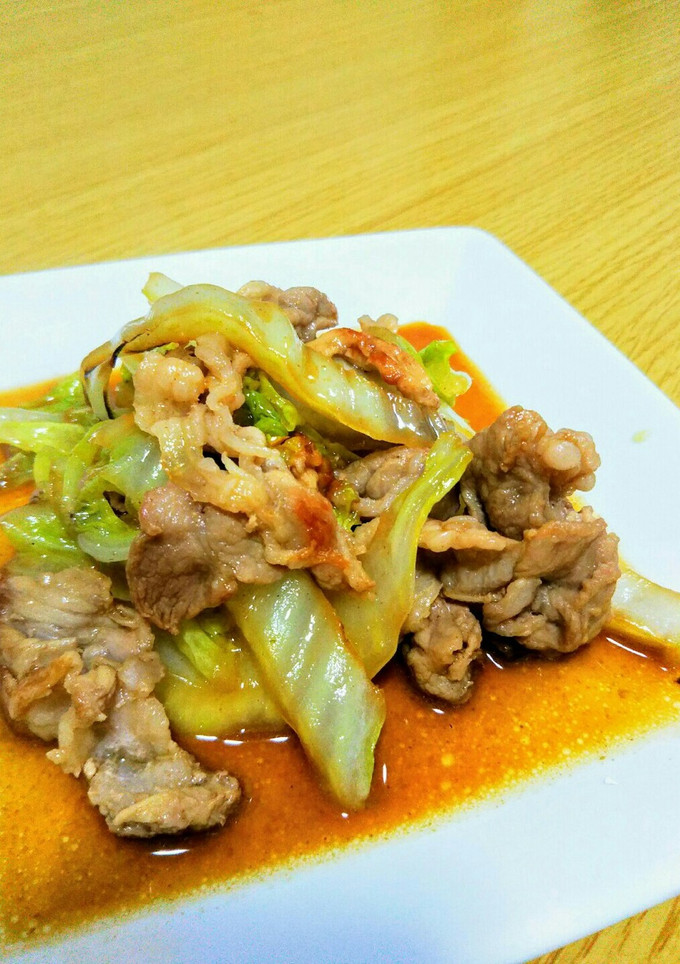 豚肉と白菜の、甘辛炒め-レシピのメイン写真