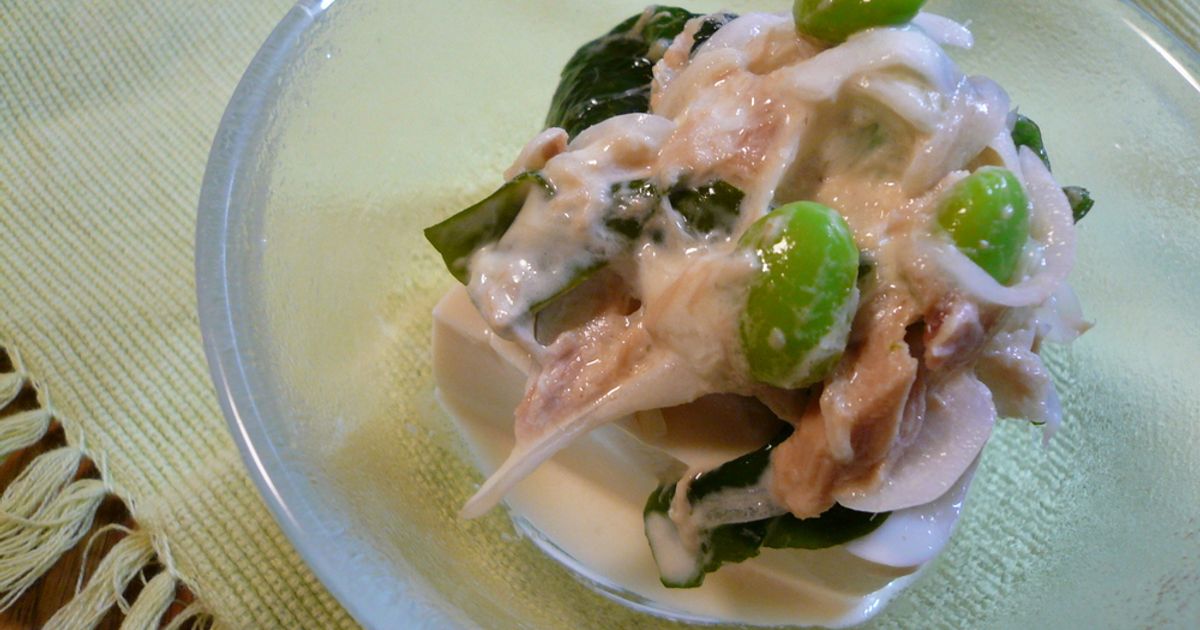 ツナと新玉ねぎのやっこさん♬ by crunky 【クックパッド】 簡単